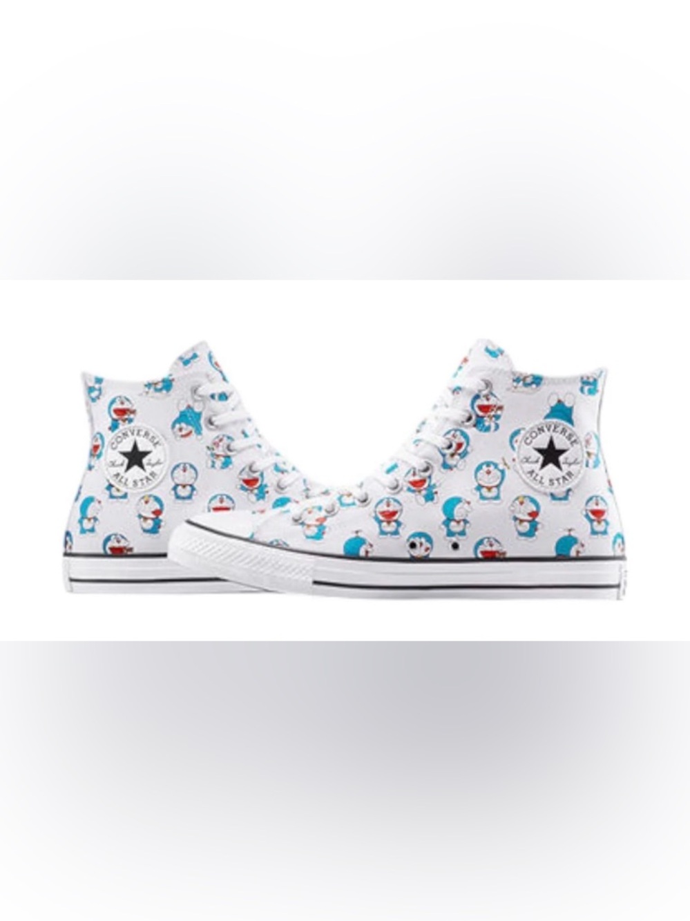 Converse All Star by Doraemon Allover Print Men’s 11.5/ Women’s 13.5